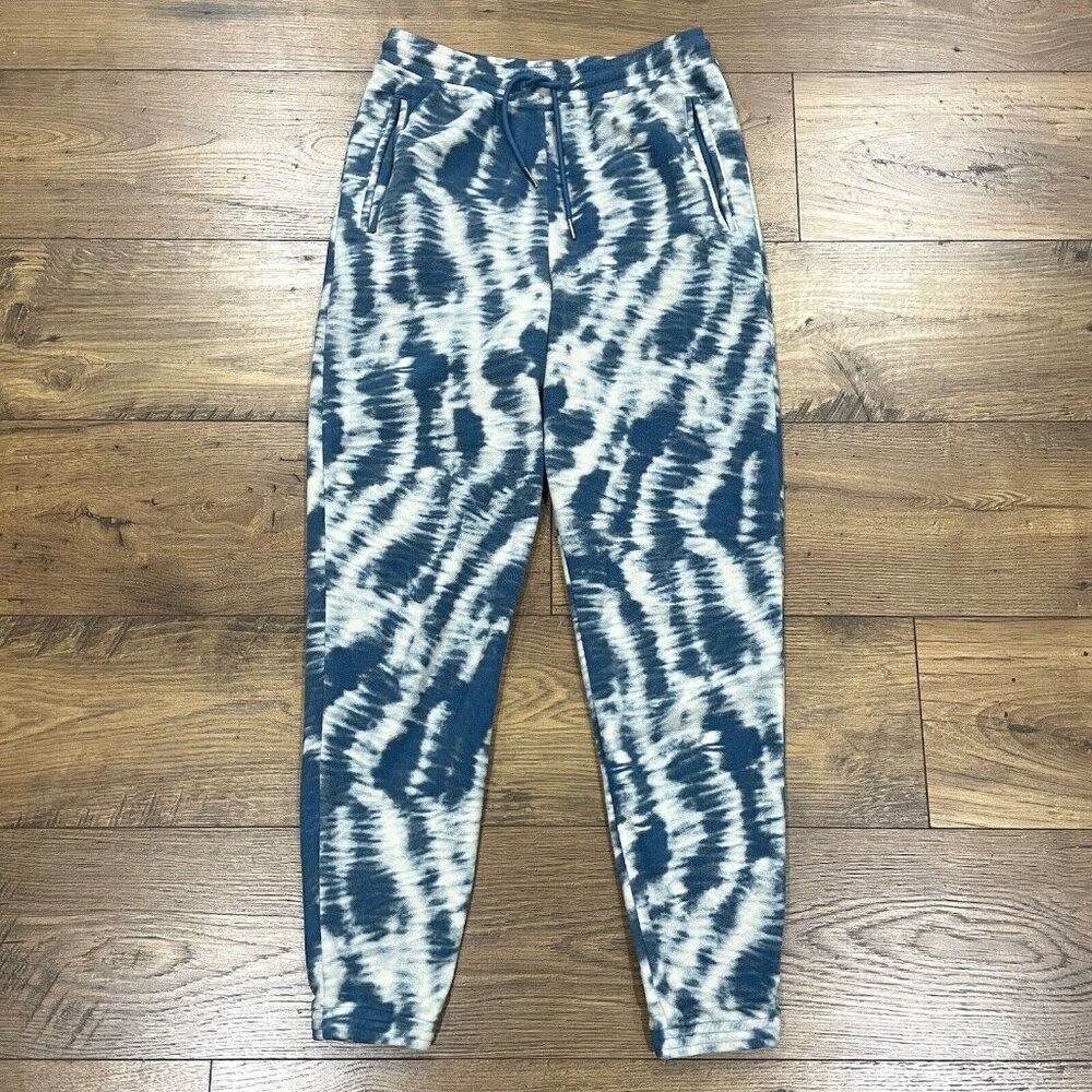 Patagonia Navy and White Patterned Joggers